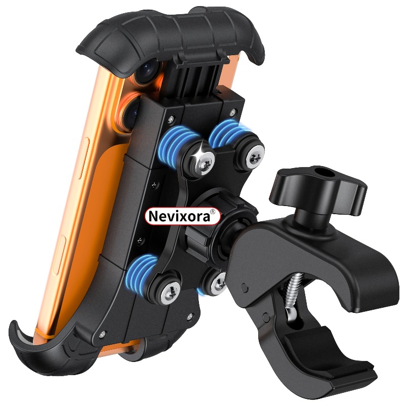 Commuter Bike Lock - Suporte Antivibração para Celular de Moto,