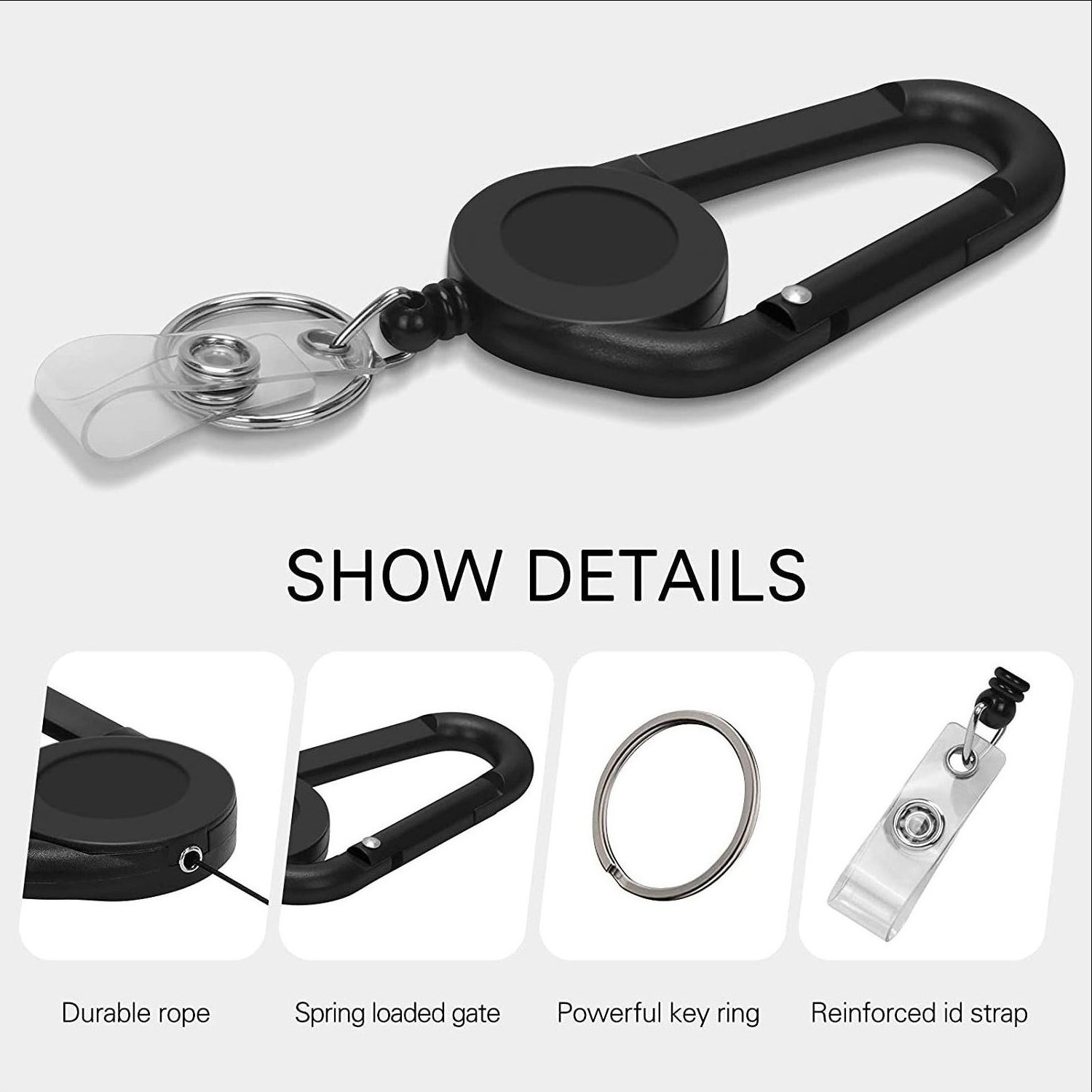 Chaveiro Retrátil Fofo com Cor - Chain Lock Combination avaliação e preço